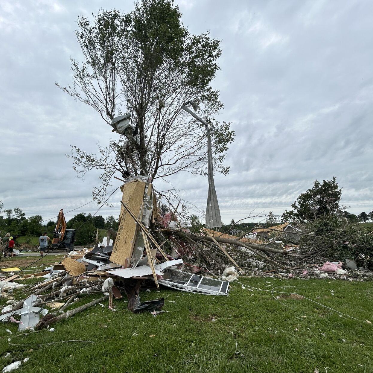 London tornado damage 5-19-25